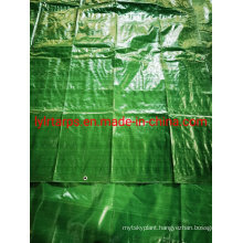 Weaving Fabric Polythylene Green PE Tarpaulin Cover